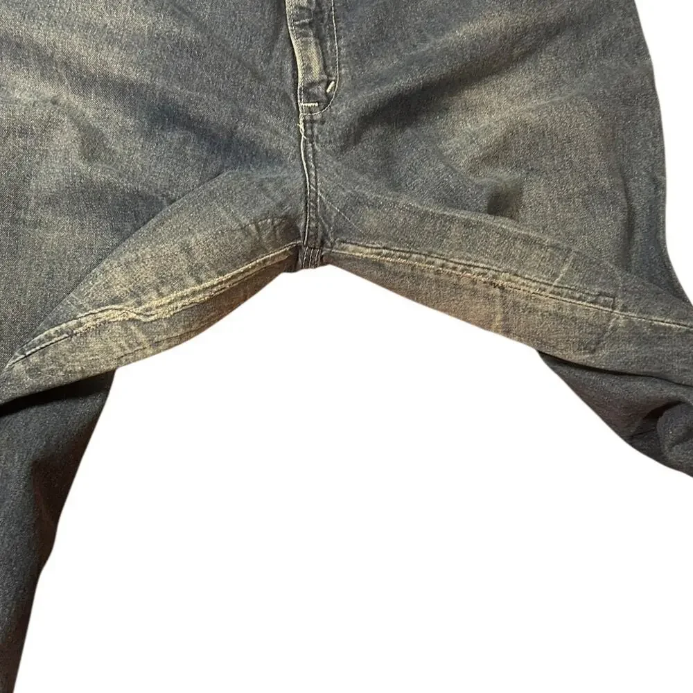 Vintage 70's DEE CEE Medium Wash Mid-Rise Straight Jeans Men's Size W36 x L34 - Picture 6 of 10